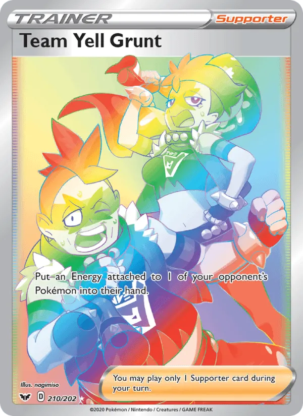 Carte Sbire de la Team Yell — Sword & Shield