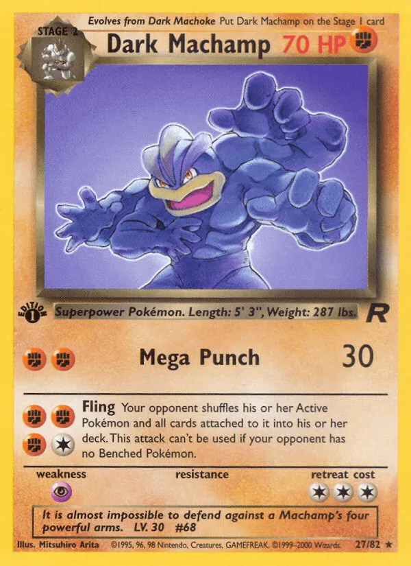 Carte Mackogneur obscur — Team Rocket