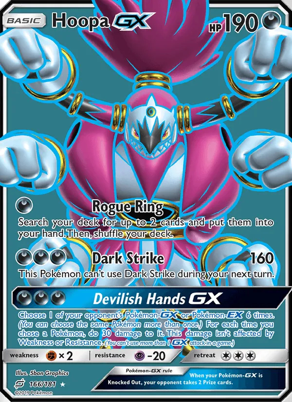 Carte Hoopa GX — Team Up