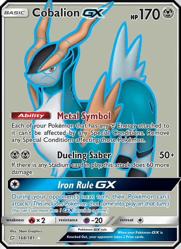 Carte Cobaltium GX — Team Up
