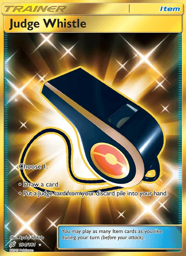 Carte Sifflet de Juge — Team Up