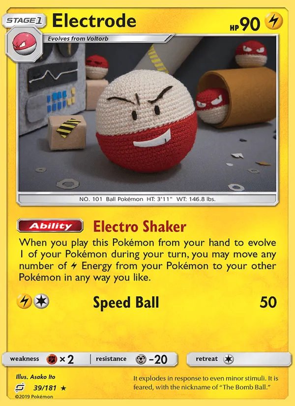 Carte Electrode — Team Up