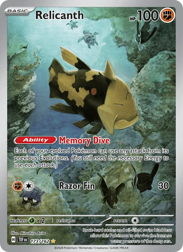 Carte Relicanth — Temporal Forces