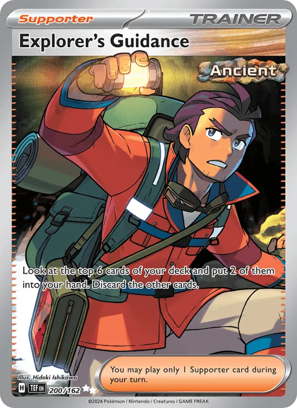 Carte Guide d'Exploration — Temporal Forces