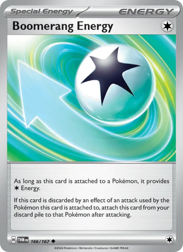 Carte Énergie Boomerang — Twilight Masquerade