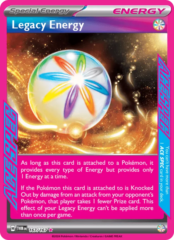 Carte Énergie Héritage — Twilight Masquerade