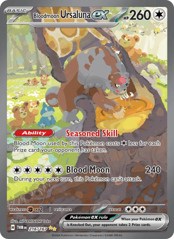 Carte Ursaking Lune Vermeille ex — Twilight Masquerade