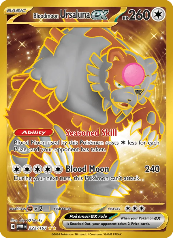 Carte Ursaking Lune Vermeille ex — Twilight Masquerade