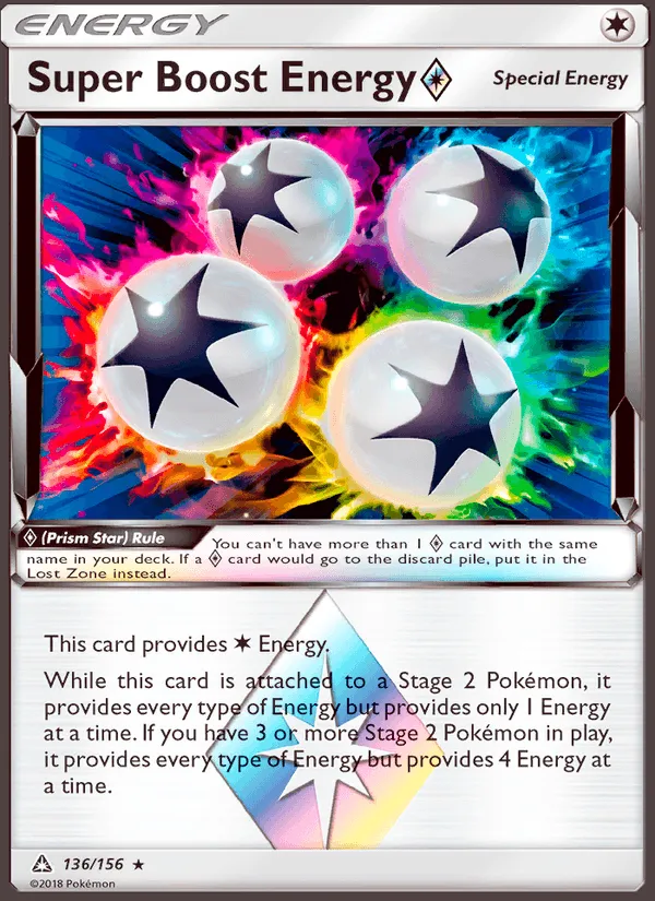Carte Énergie Super Boost ◇ — Ultra Prism