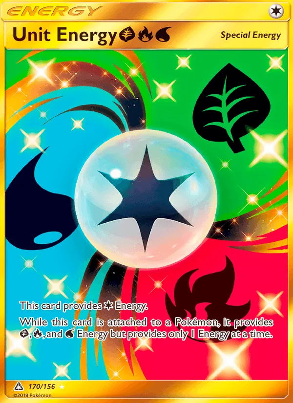 Carte Énergie Unitaire — Ultra Prism