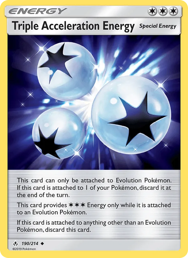 Carte Énergie Triple Accélération — Unbroken Bonds