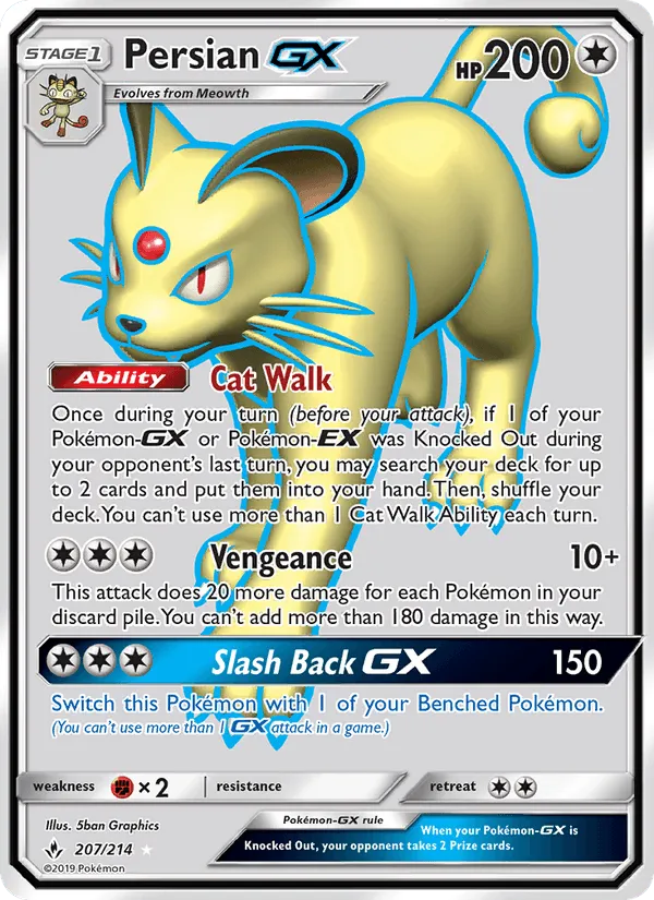 Carte Persian GX — Unbroken Bonds
