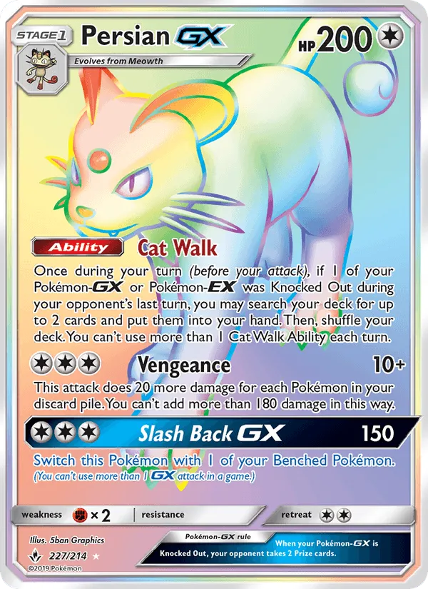 Carte Persian GX — Unbroken Bonds