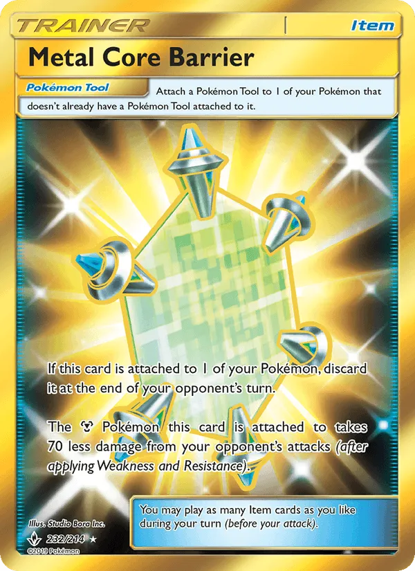 Carte Barrière de Métal Renforcé — Unbroken Bonds