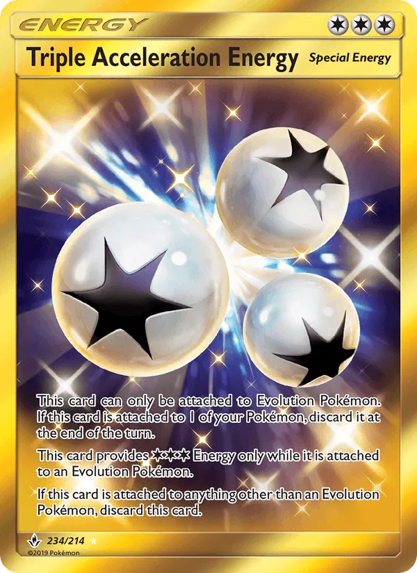 Carte Énergie Triple Accélération — Unbroken Bonds