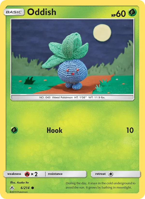 Carte Oddish — Unbroken Bonds