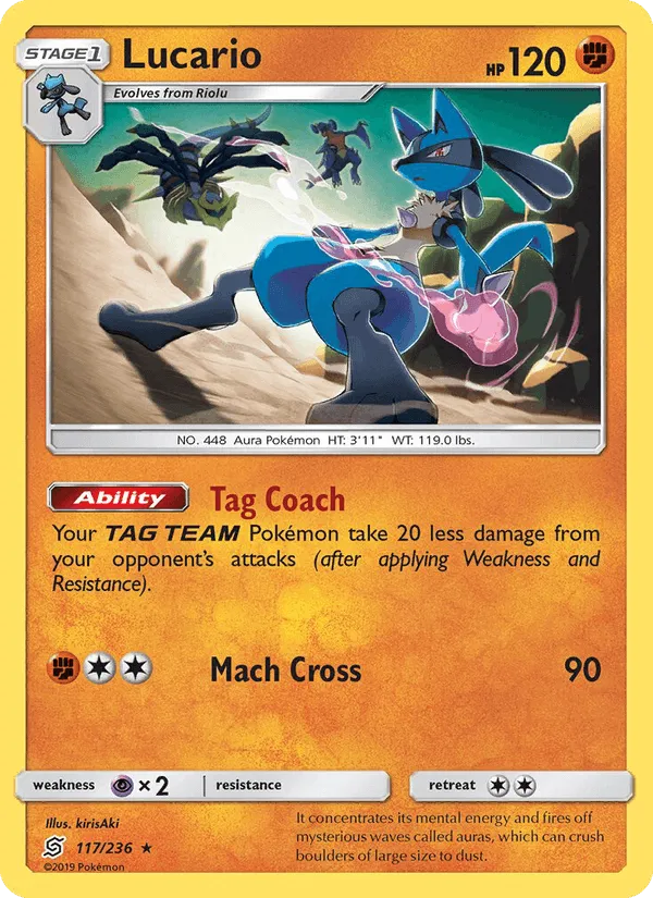 Carte Lucario — Unified Minds