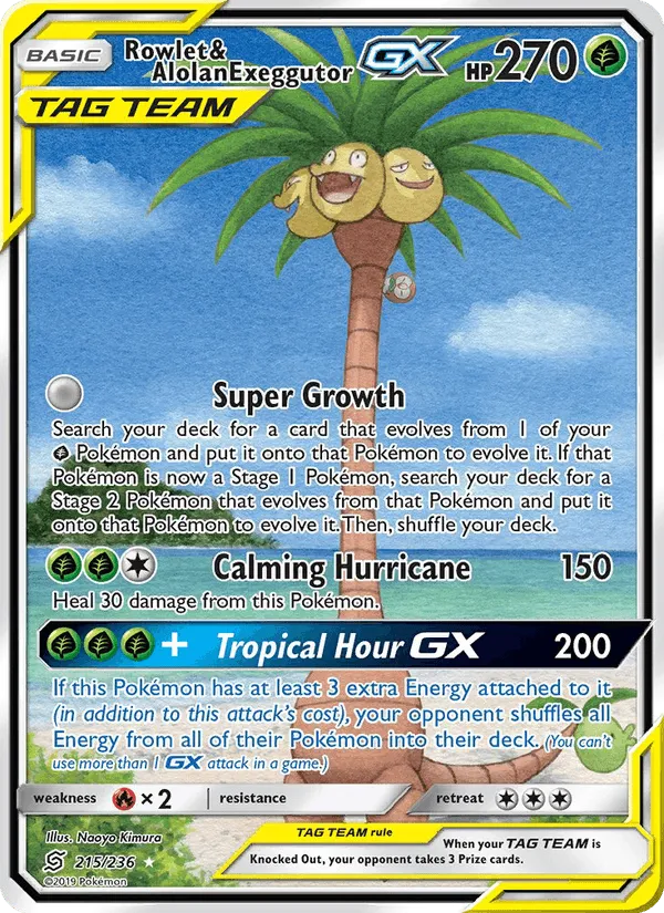 Carte Brindibou et Noadkoko D'Alola GX — Unified Minds