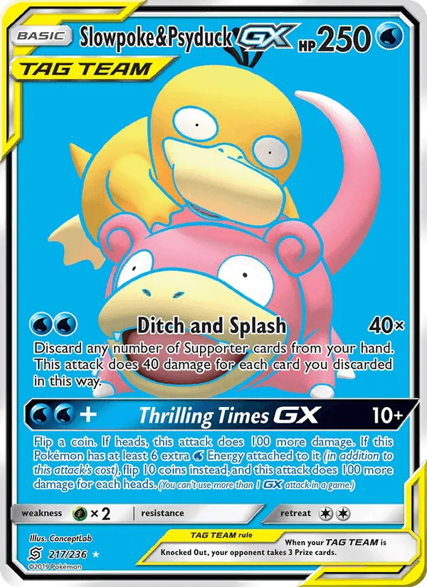 Carte Ramoloss et Psykokwak GX — Unified Minds