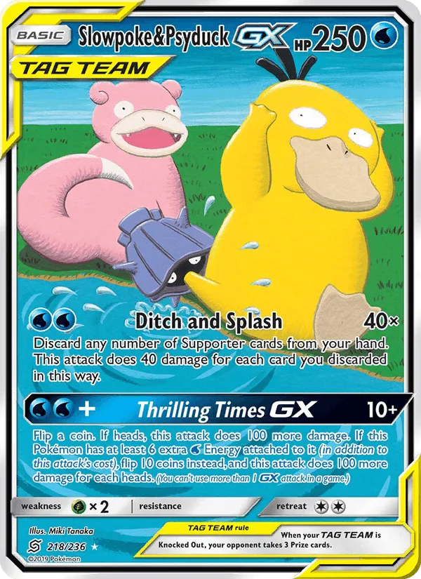 Carte Ramoloss et Psykokwak GX — Unified Minds