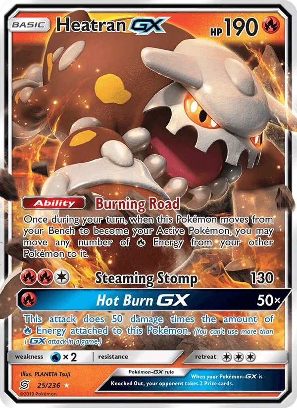 Carte Heatran GX — Unified Minds
