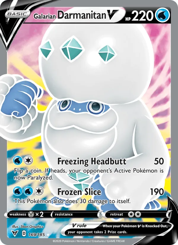 Carte Darumacho de Galar V — Vivid Voltage