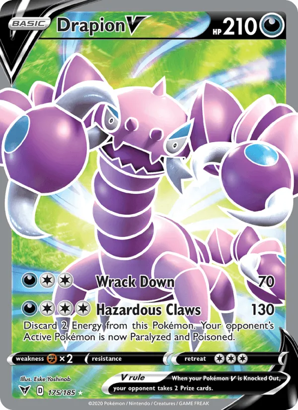 Carte Drascore V — Vivid Voltage