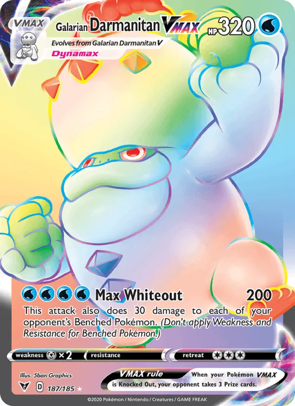 Carte Darumacho de Galar VMAX — Vivid Voltage