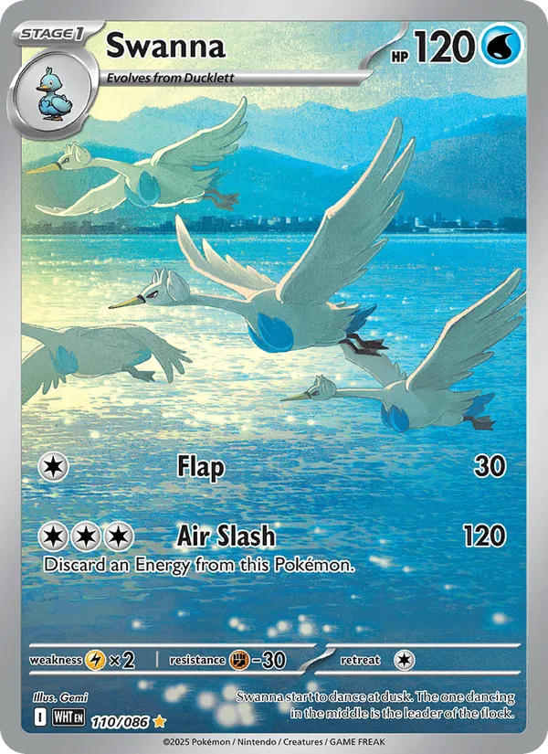 Carte Lakmécygne — White Flare
