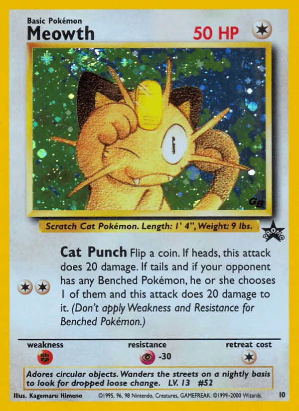Carte Miaouss — Wizards Black Star Promos