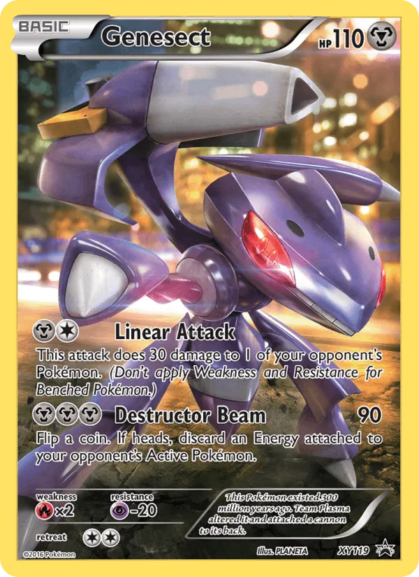 Carte Genesect — XY Black Star Promos