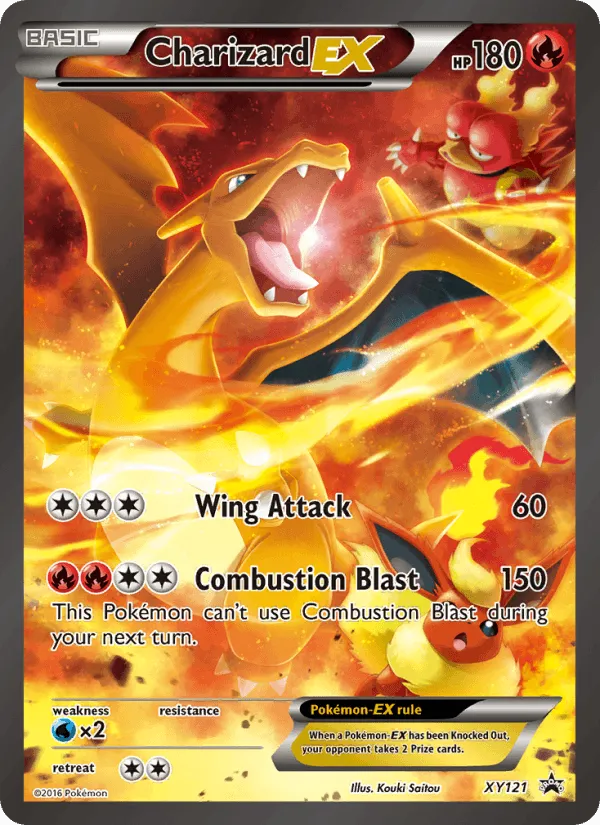 Carte Charizard-EX — XY Black Star Promos