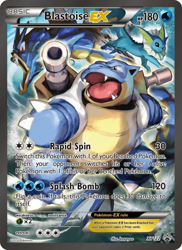 Carte Blastoise-EX — XY Black Star Promos