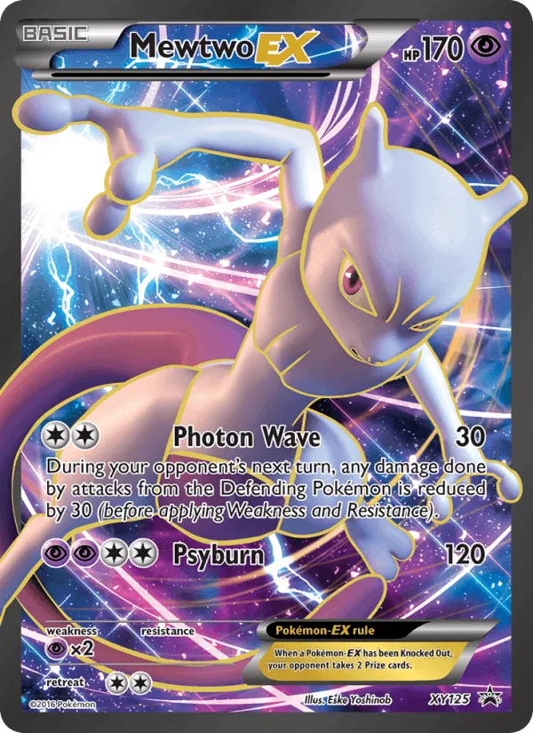 Carte Mewtwo-EX — XY Black Star Promos