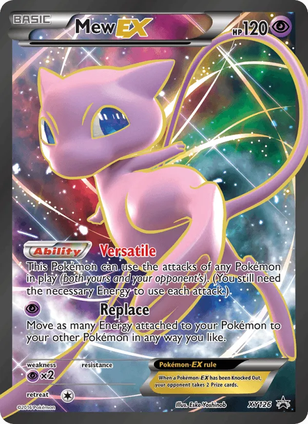 Carte Mew EX — XY Black Star Promos
