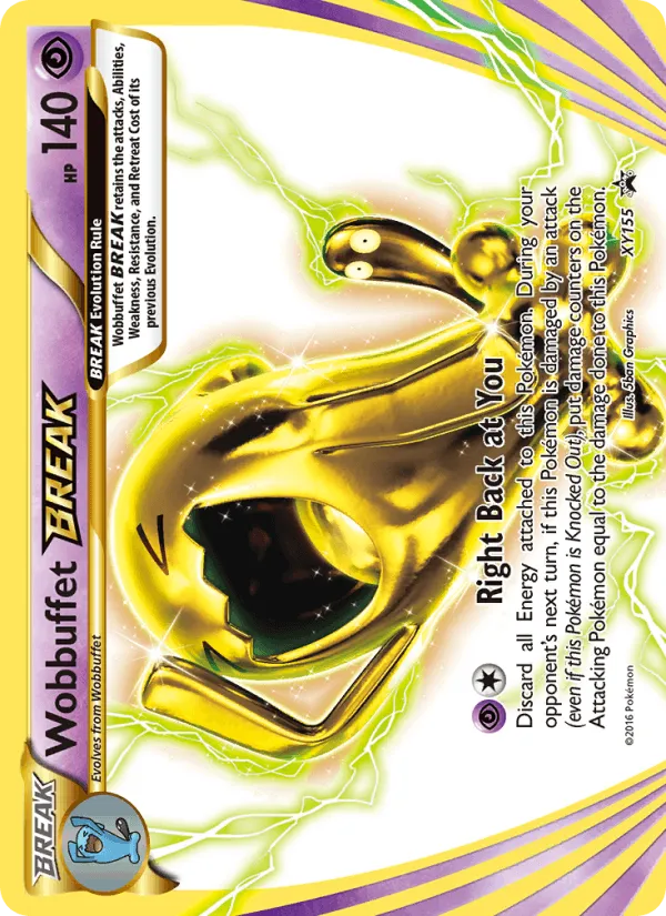 Carte Wobbuffet BREAK — XY Black Star Promos
