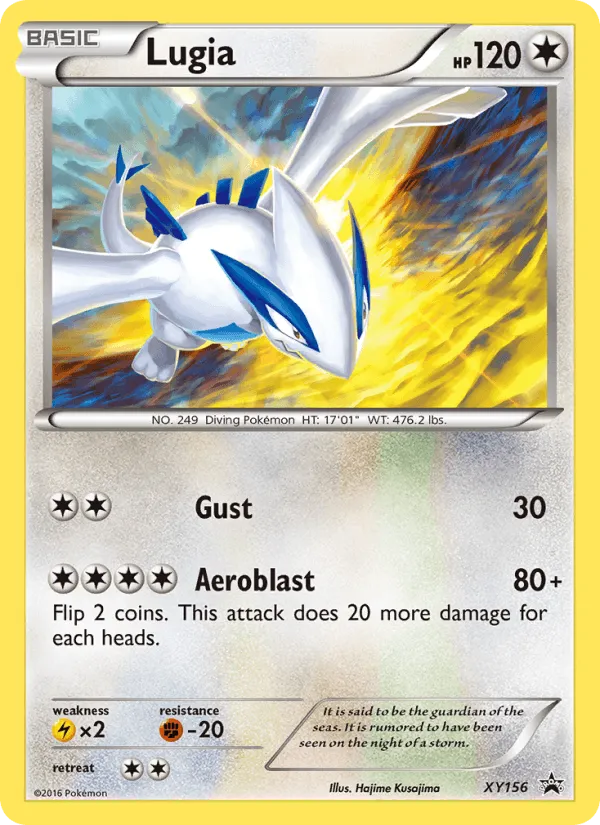 Carte Lugia — XY Black Star Promos