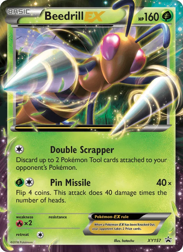 Carte Beedrill-EX — XY Black Star Promos