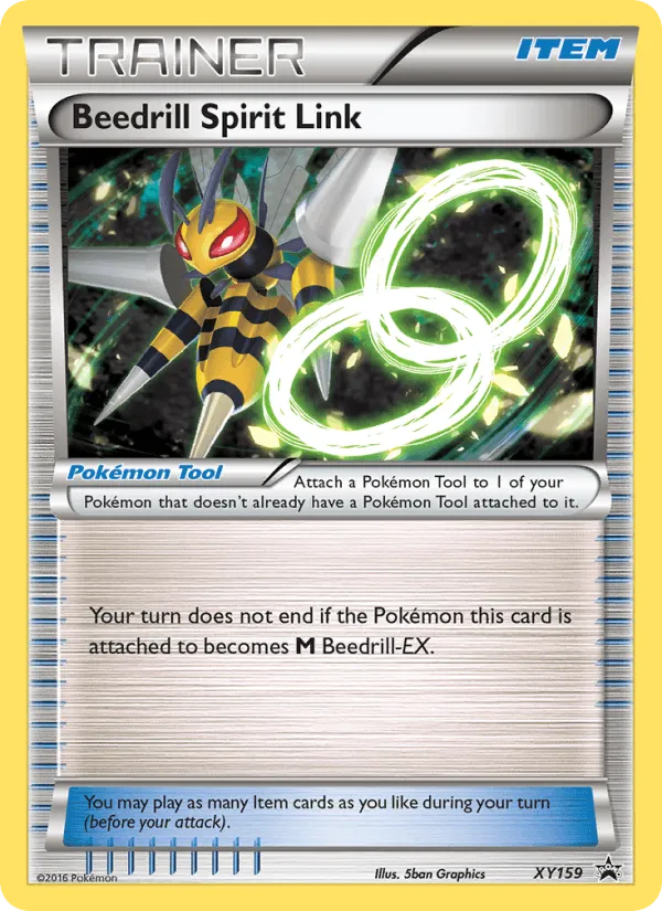 Carte Beedrill Spirit Link — XY Black Star Promos