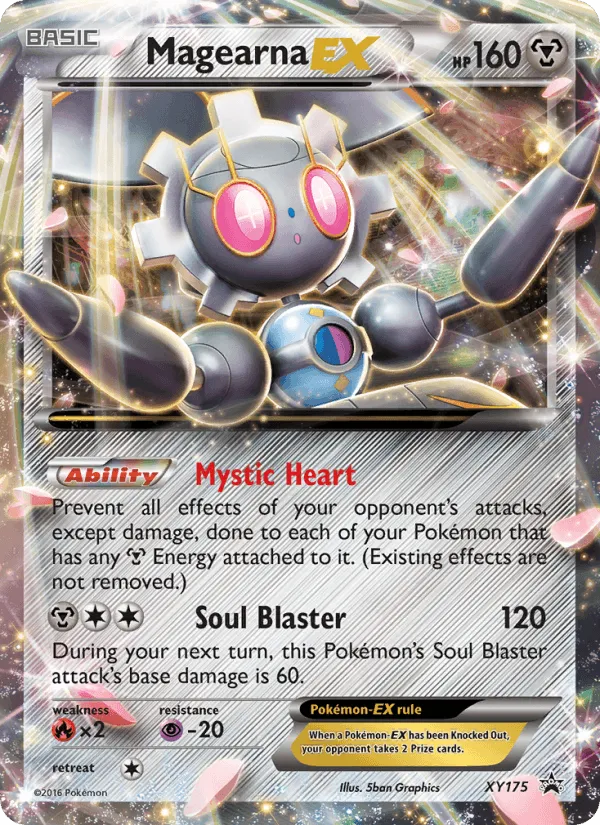 Carte Magearna EX — XY Black Star Promos