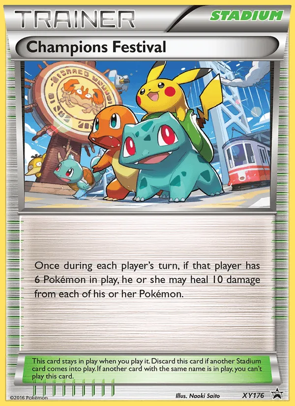Carte Festival des Champions — XY Black Star Promos