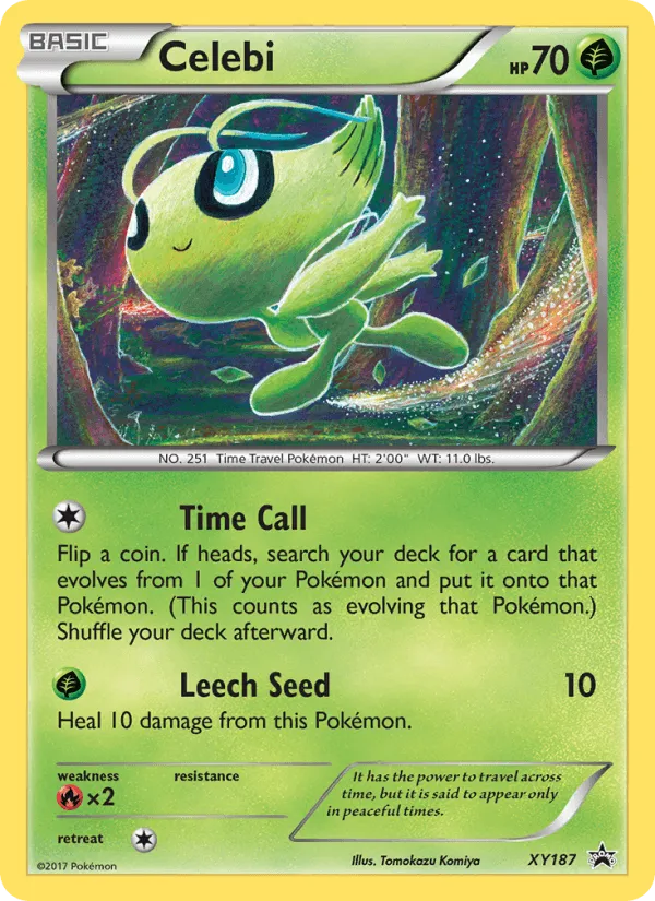 Carte Celebi — XY Black Star Promos