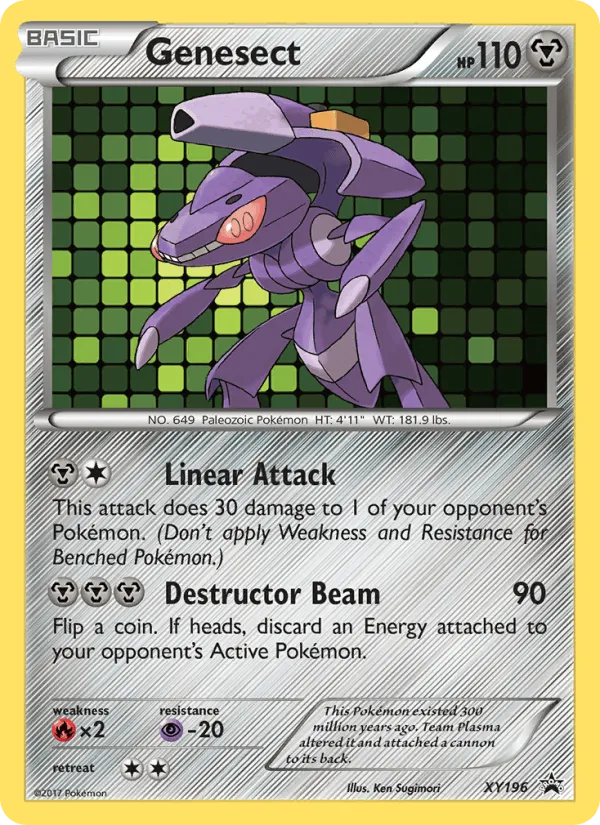 Carte Genesect — XY Black Star Promos