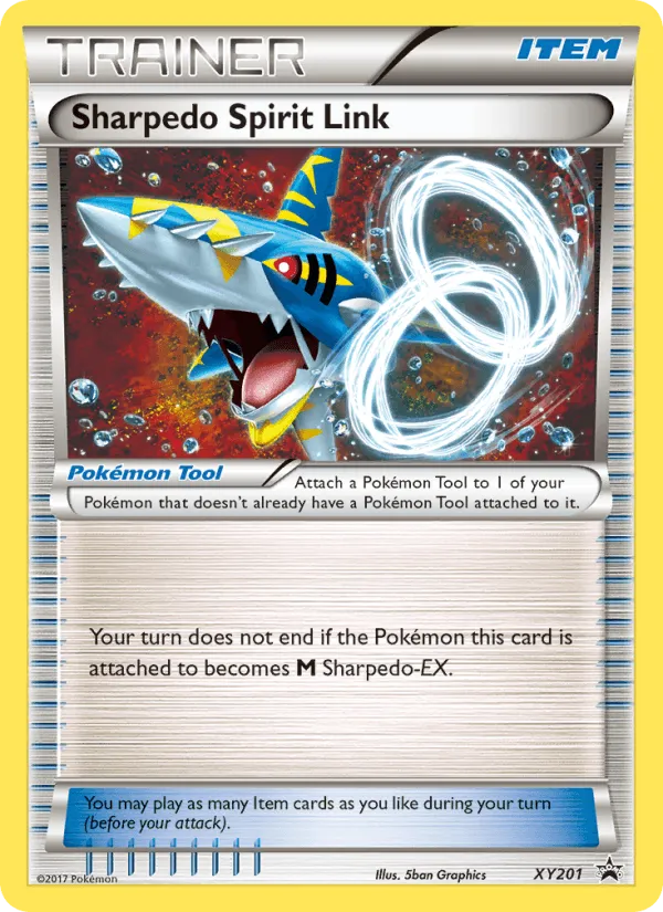 Carte Lien Spirituel Sharpedo — XY Black Star Promos