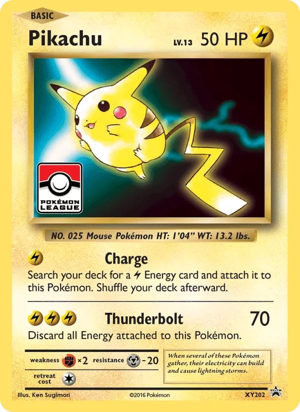 Carte Pikachu — XY Black Star Promos