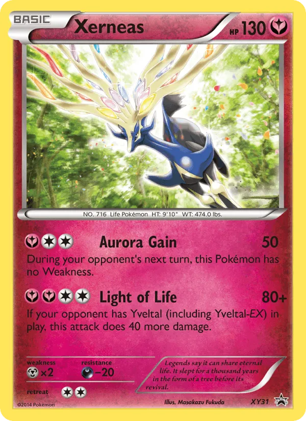 Carte Xerneas — XY Black Star Promos