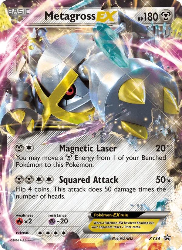 Carte Métalosse EX — XY Black Star Promos