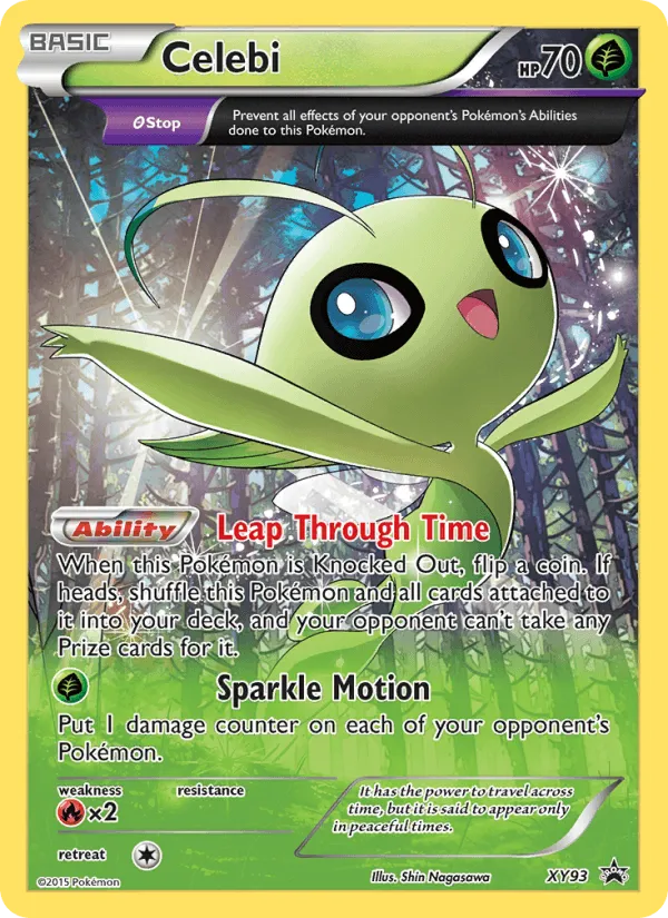 Carte Celebi — XY Black Star Promos